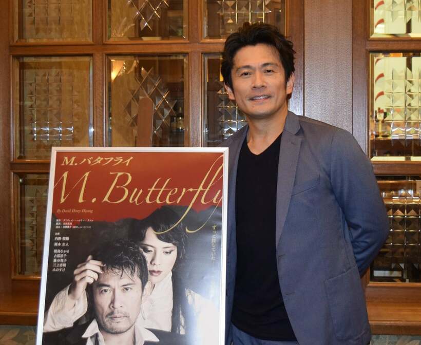  舞台への意気込みを語った内野聖陽（東スポWeb）