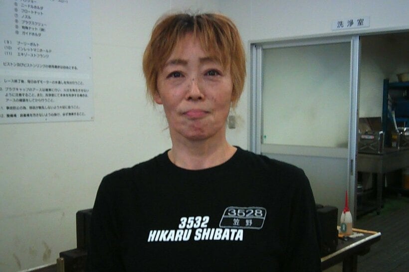 選手生活３５年のベテラン・笠野友紀恵