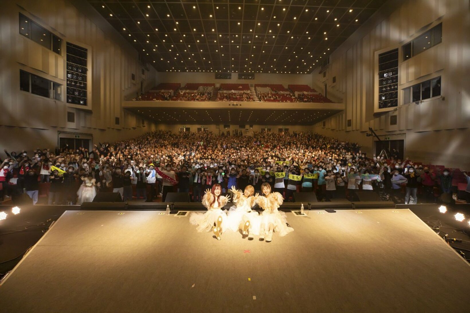 多くのファンが解散ライブに足を運んだ