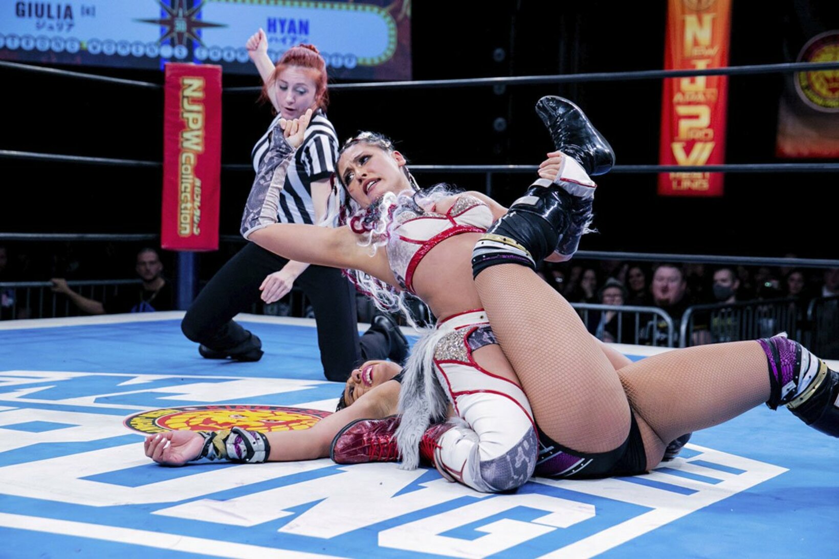 今年はラスベガスでの防衛戦もこなした（新日本プロレス提供）
