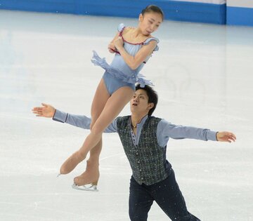 ソチ五輪では木原とペアを組んでいた高橋成美