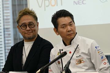 （左から）小原将輝氏、安倍竜三氏