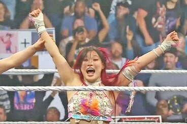 トーナメント決勝進出を喜ぶイヨ・スカイ(©AbemaTV, Inc.)