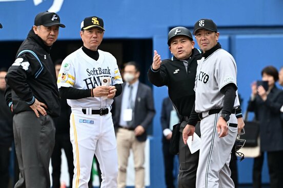 小久保監督と阿部監督