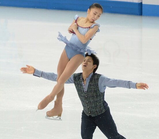 ソチ五輪では木原とペアを組んでいた高橋成美