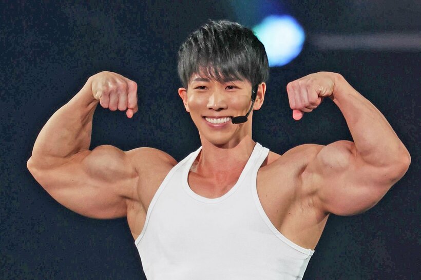 ボディビルダーの横川尚隆