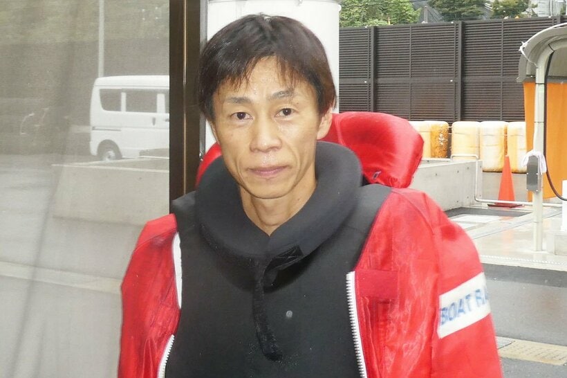 ２着で優勝戦行きを決めた妹尾忠幸