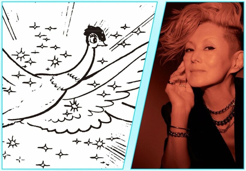 火の鳥役を務める夏木マリ