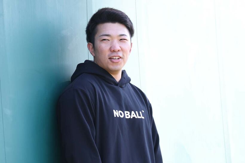 自主トレを公開した石井大智