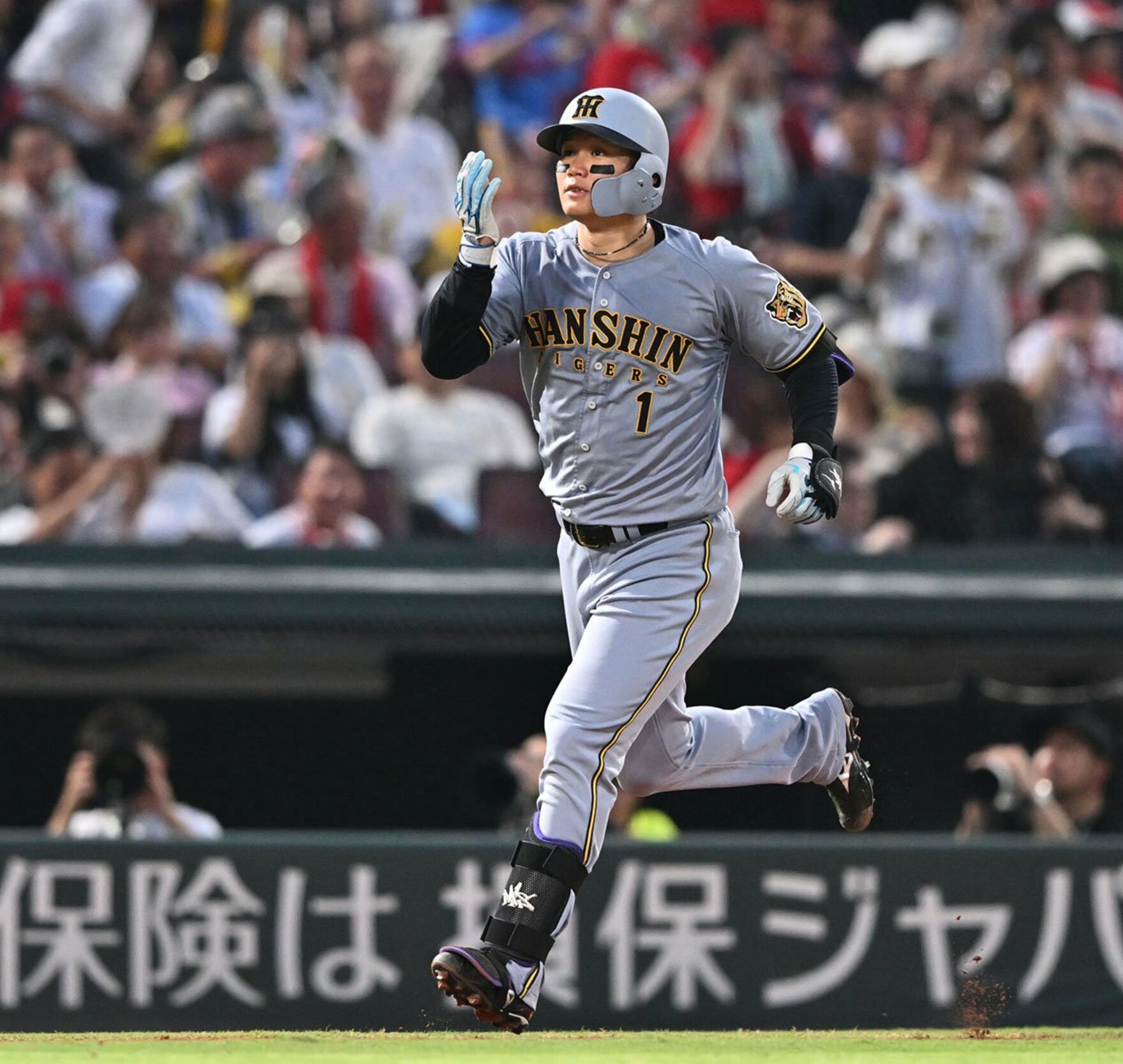 本塁打王争いで、また一歩リードした阪神・森下翔太