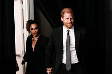 メーガン妃とヘンリー王子（ロイター）
