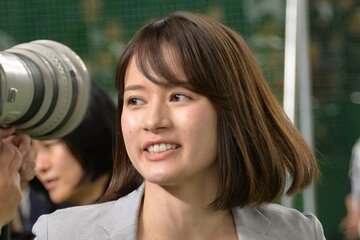 ＴＢＳの宇内梨沙アナウンサー