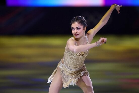 ロシア女子のアデリア・ペトロシャンは、すでにミラノ五輪にAINとして出場していた