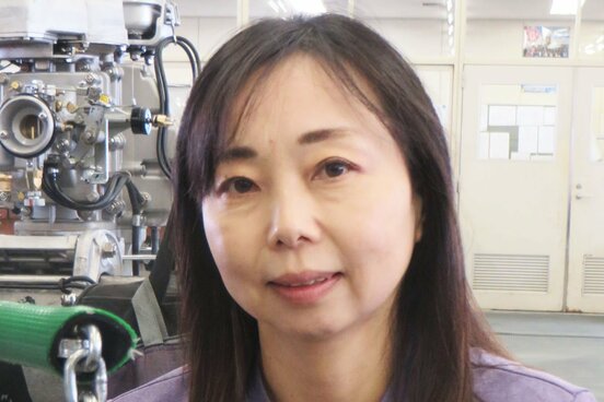 ２日目はイン戦を制した片岡恵里