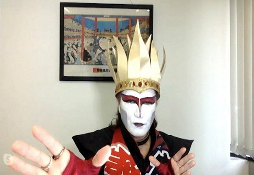  リモート出演したデーモン閣下