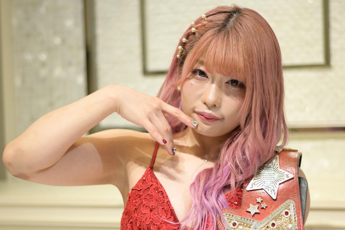 スターダム】中野たむ誓う〝かつての師匠〟超え 赤白2冠で「岩谷麻優