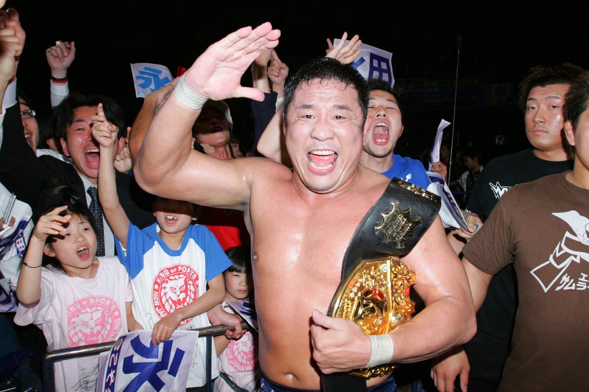 棚橋弘至と新日エースの座を競った永田裕志 07年4月13日、初激突