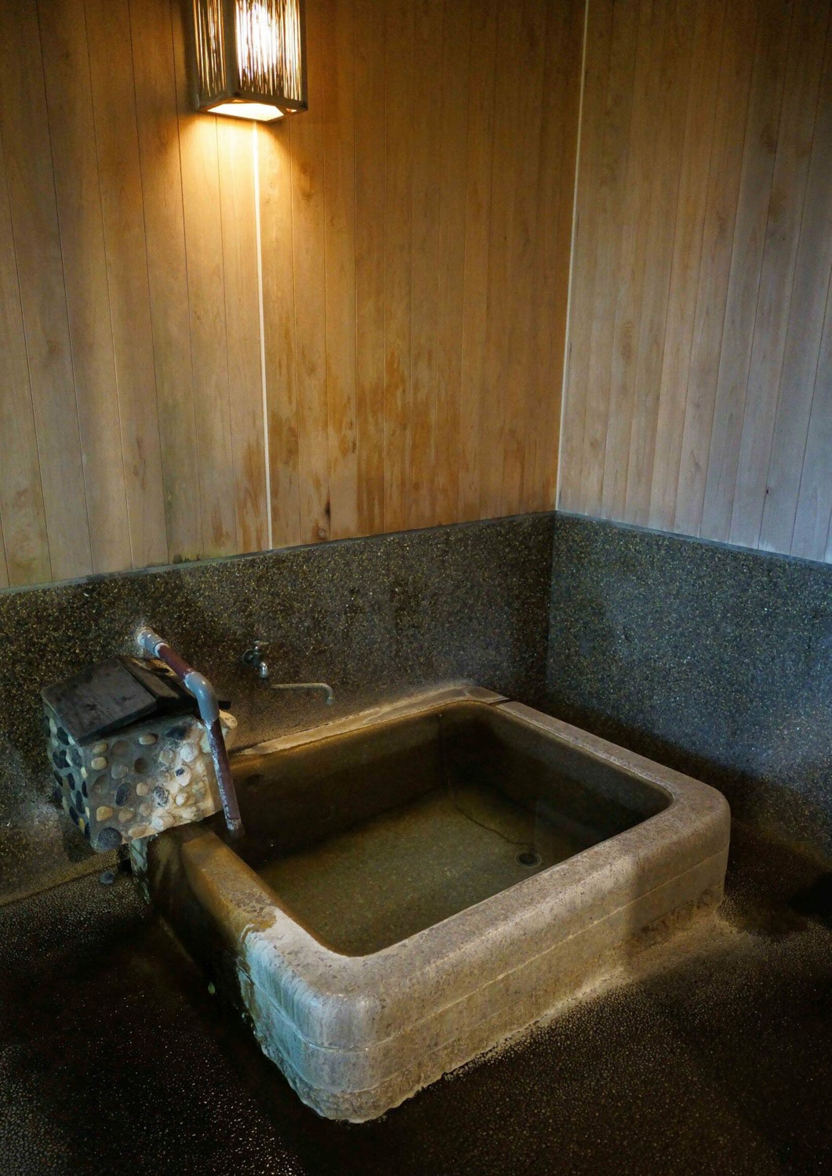 石風呂もついています