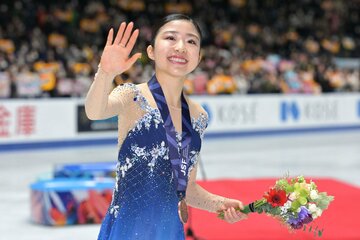 全日本３位となり、ミラノ五輪出場を決めた千葉百音　