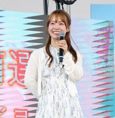 トークショーを行った川井萌