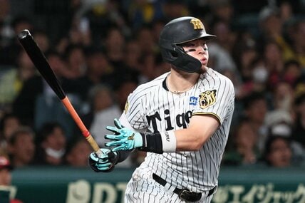 史上9人目の「3冠王」に輝いた阪神・佐藤輝明