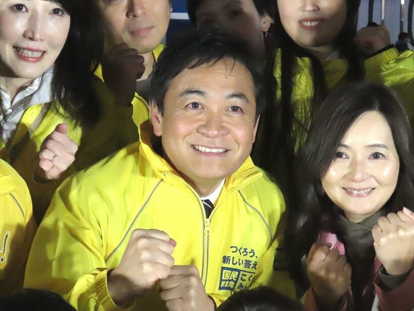 国民民主党・玉木雄一郎氏と同党議員たち