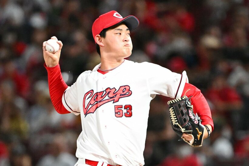 なんとか試合をつくった広島・岡本駿