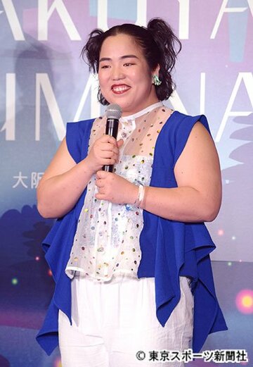  イベントに登場したゆりやんレトリィバァ