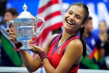  エマ・ラドゥカヌ(ロイター=USA TODAY Sports))