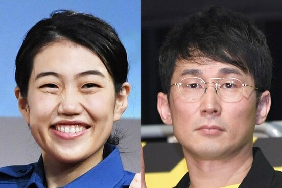 横澤夏子(左)とシソンヌ・じろう