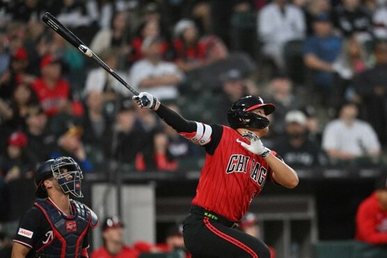 村上宗隆のバッティングに弱点が…（ロイター）
