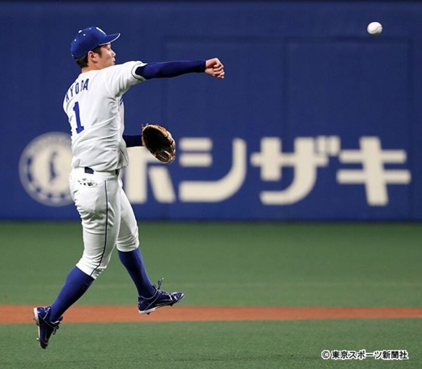  京田のジャンピングスロー