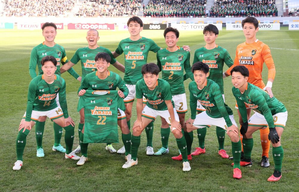 選手権で優勝した昨年の青森山田