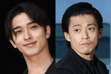 横浜流星(左)と小栗旬