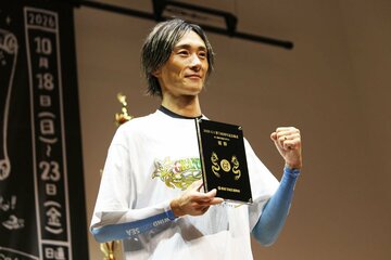 悲願達成にすがすがしい表情の峰竜太