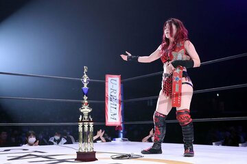  ワールド王座を防衛した林下詩美