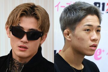 ともに東京ドームでの対戦を熱望している平本蓮(左)と秋元強真