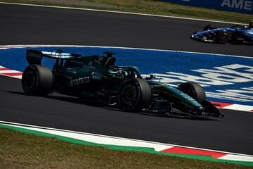 苦戦が続くアストンマーティン（カメラ・秋山昌輝）