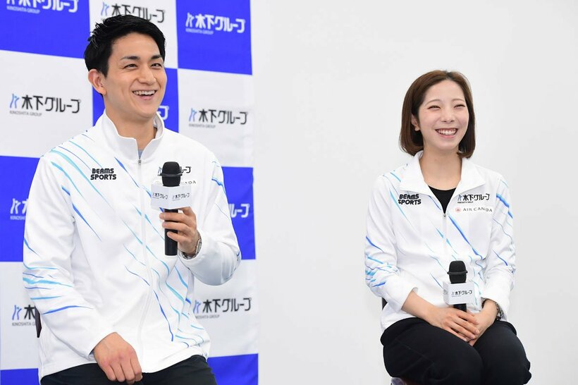三浦璃来（右）と木原龍一