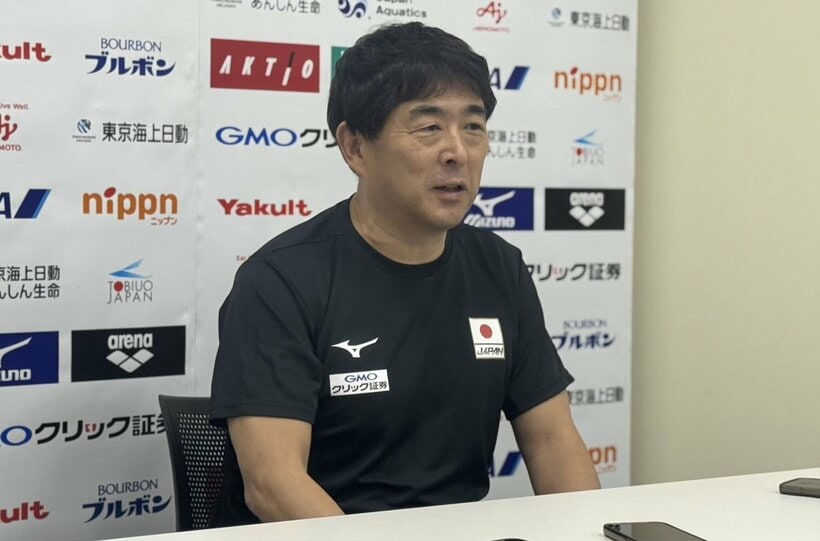 日本代表の平井伯昌コーチ
