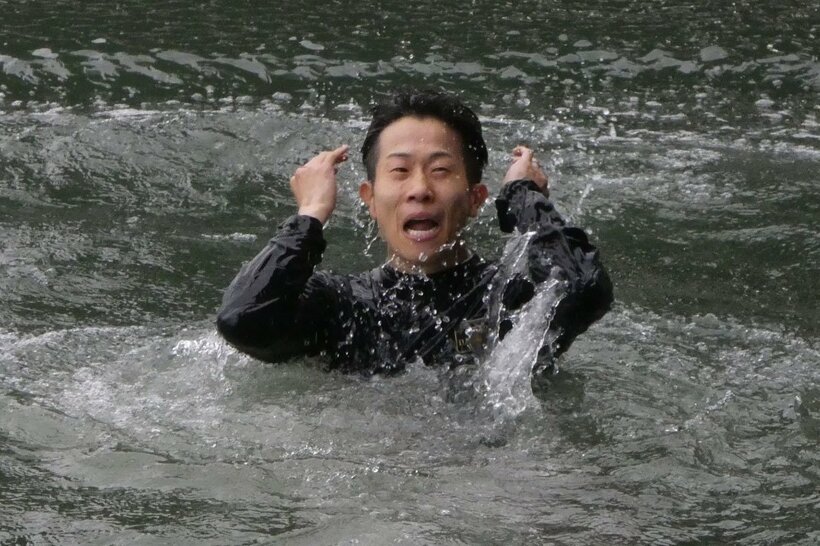水神祭をあげた山下大輝