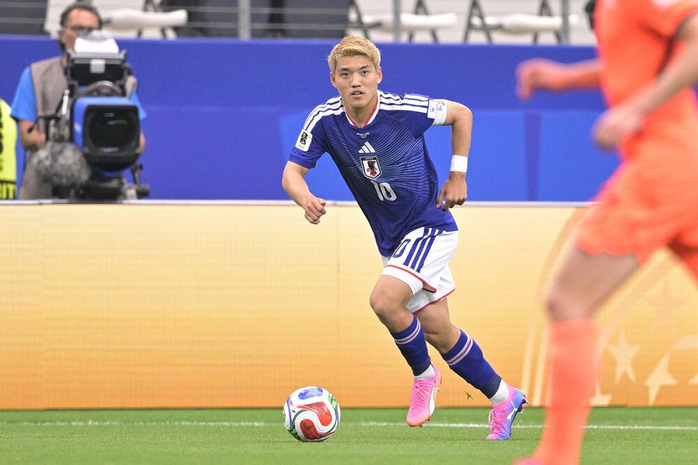 オランダ戦の堂安