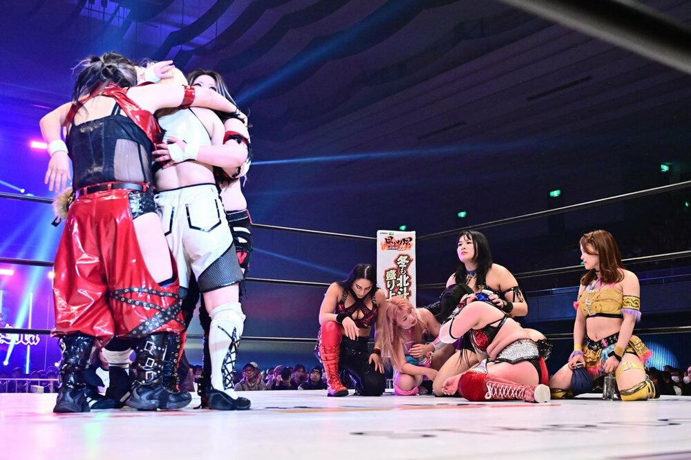 勝者を横目に敗れたＥＸＶメンバーは呆然