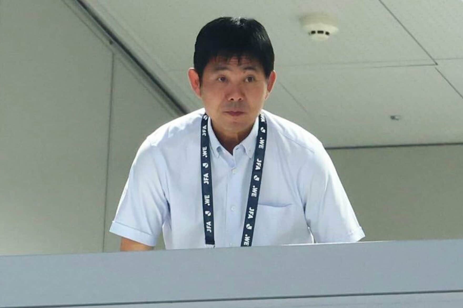 Ｊ１の町田ー浦和を視察に訪れた森保監督