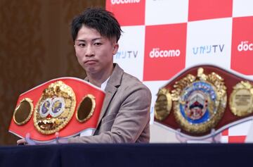 ベルトを返上した井上尚弥