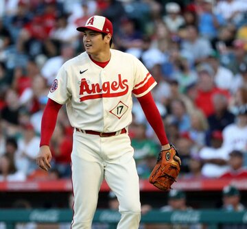  大谷翔平（ロイター＝USA-TODAY-Sports）