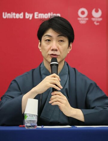  無念の野村萬斎（代表撮影）