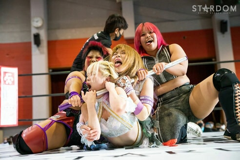 スターダム】大江戸隊が中野たむ＆なつぽいに悪の洗礼で反則裁定に