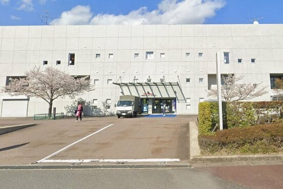ホッケーの会場の岐阜県グリーンスタジアム（Googleストリートビューから）