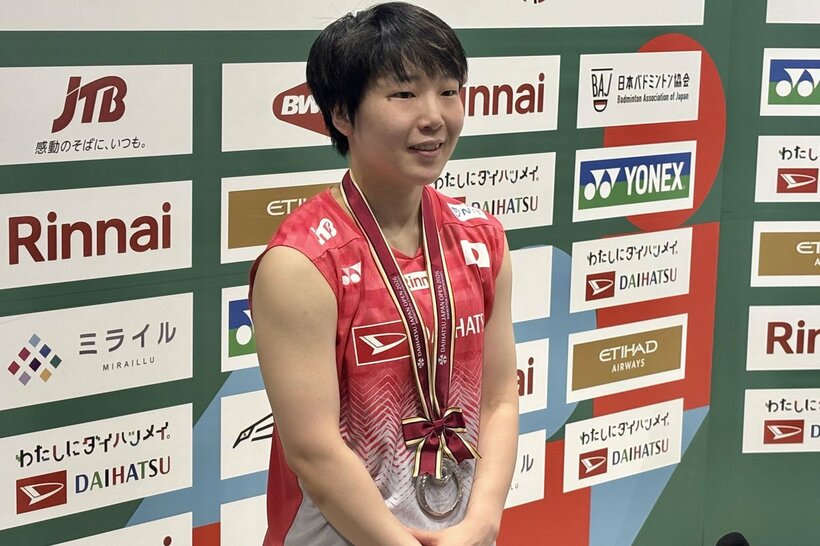 準優勝の山口茜
